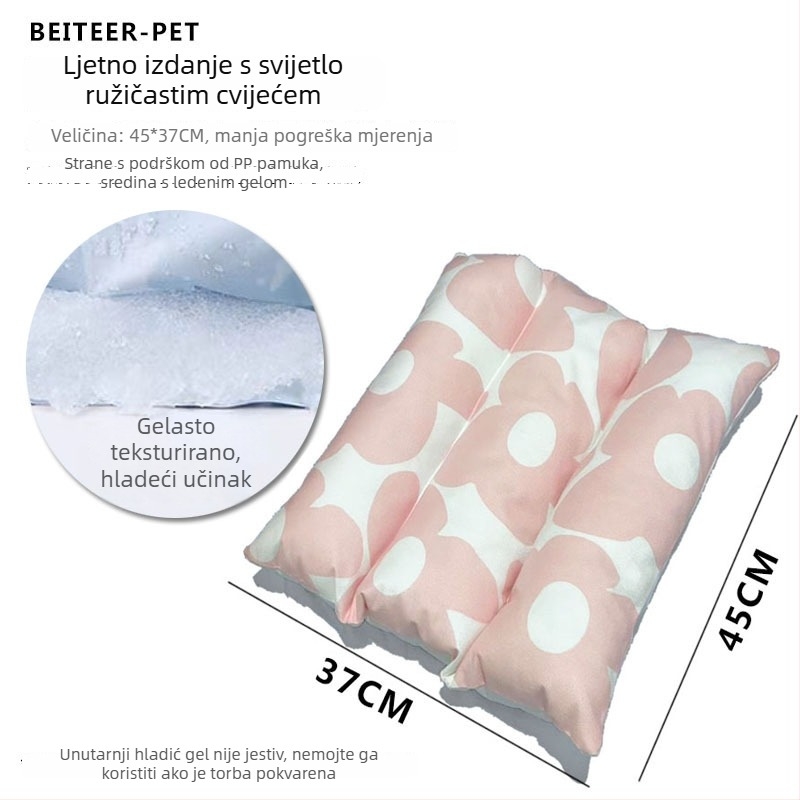 Zimski topli madrac za kućne ljubimce za zeca i glodavce – pamuk podloga za spavanje