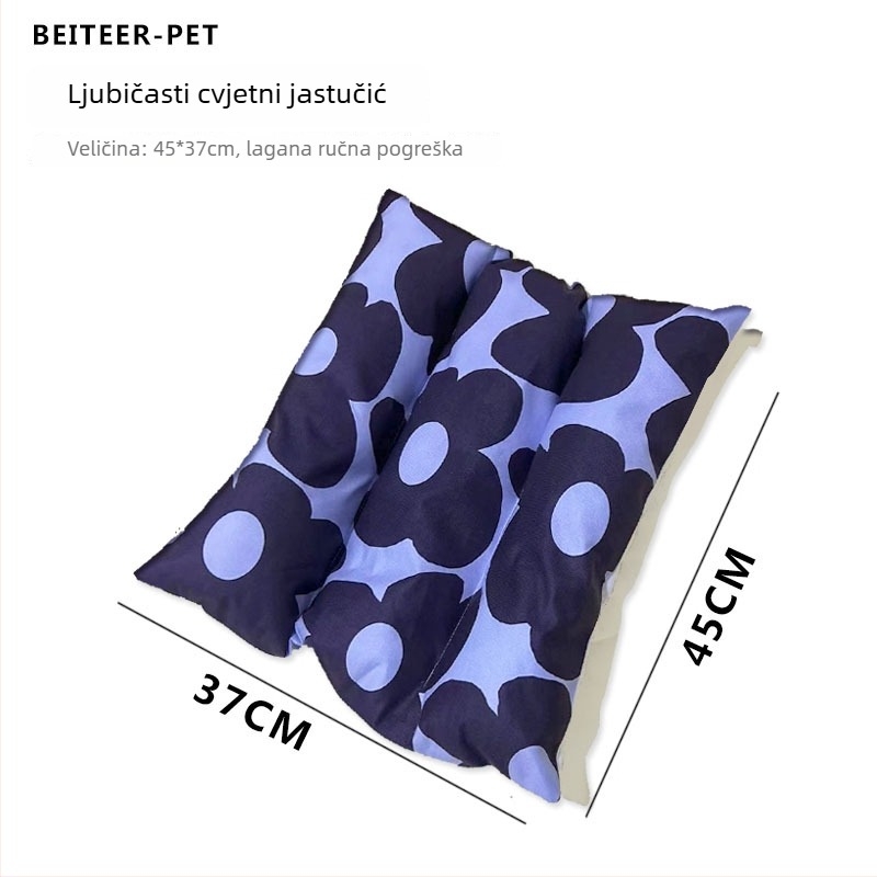 Zimski topli madrac za kućne ljubimce za zeca i glodavce – pamuk podloga za spavanje