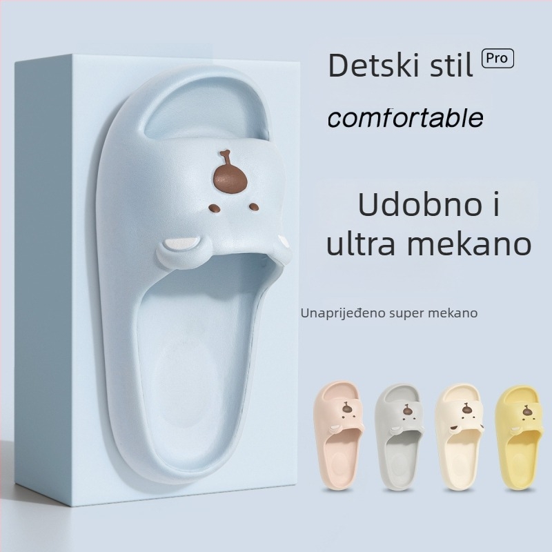 Dječje EVA sandale – Cartoon uzorak, prozračne, protuklizne, za djecu 4–16 godina, ljeto