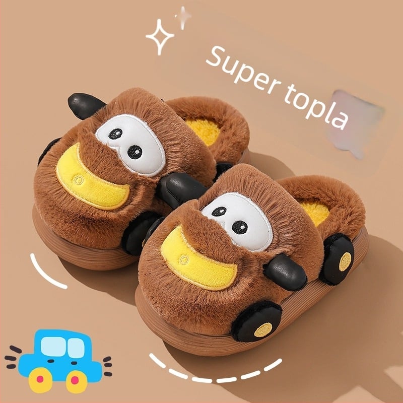 Dječje EVA papuče, cartoon uzorak, protuklizna potplata, zima, marka Jiduo Yu