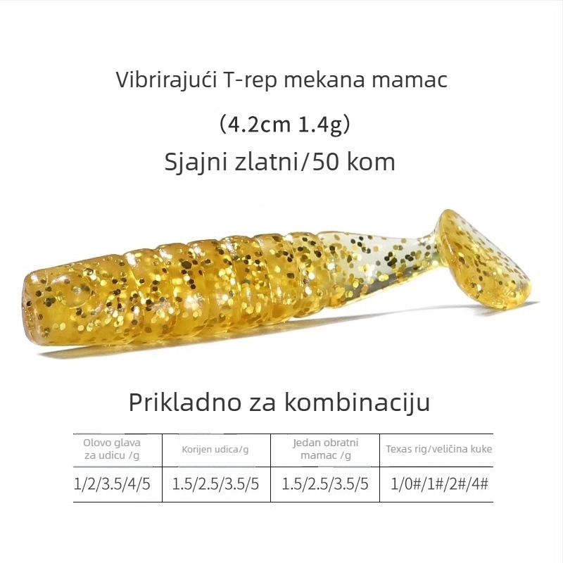 Lead Head Hook br. 3 – s bodljom, za ribolov u rezervoaru, 50 000 komada