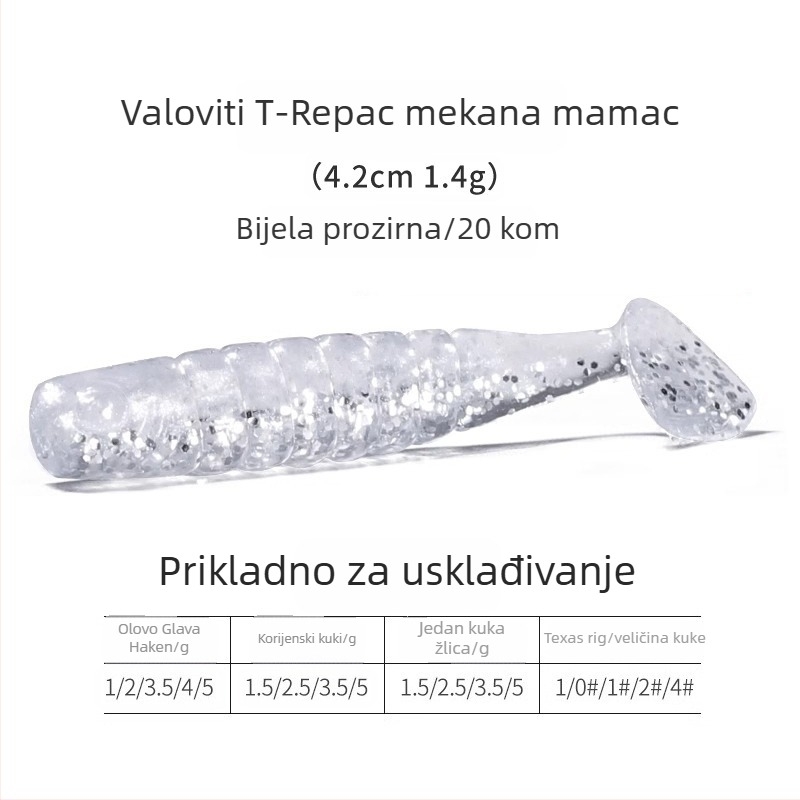 Lead Head Hook br. 3 – s bodljom, za ribolov u rezervoaru, 50 000 komada