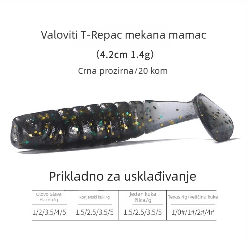 Lead Head Hook br. 3 – s bodljom, za ribolov u rezervoaru, 50 000 komada