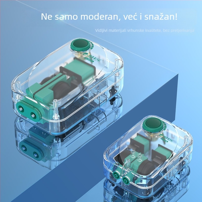 Baker akvarijska pumpa za kisik – tiha mehanička aerator, visoke snage, Nije uvezeno, težina 2000 g