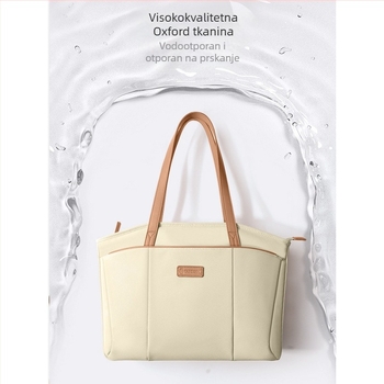 Torba za prijenosno računalo - Taikesen, gradski minimalistički stil, Oxford tkanina, zatvarač