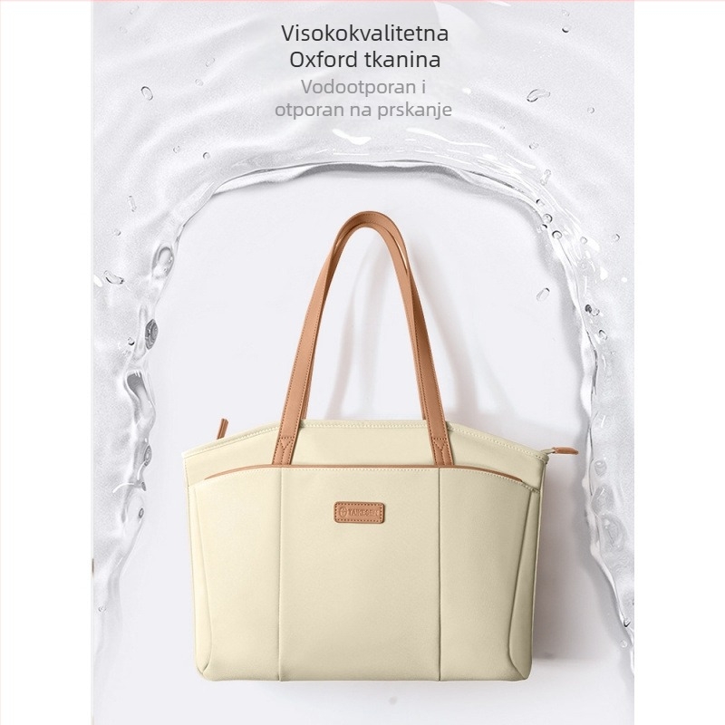 Torba za prijenosno računalo - Taikesen, gradski minimalistički stil, Oxford tkanina, zatvarač