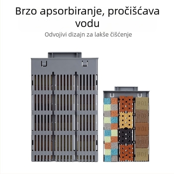 Set za modifikaciju filtracije za Xiaomi Smart Fish Tank – fizičko-biokemijska grijačka komora nadogradnja, komplet dodataka