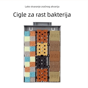 Set za modifikaciju filtracije za Xiaomi Smart Fish Tank – fizičko-biokemijska grijačka komora nadogradnja, komplet dodataka
