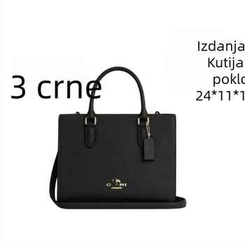 Maggie Tote torba, marka C — PVC, gradski stil, okomita kvadratna forma, otvoreni vrh, unutarnji džepovi za telefon i ID karticu