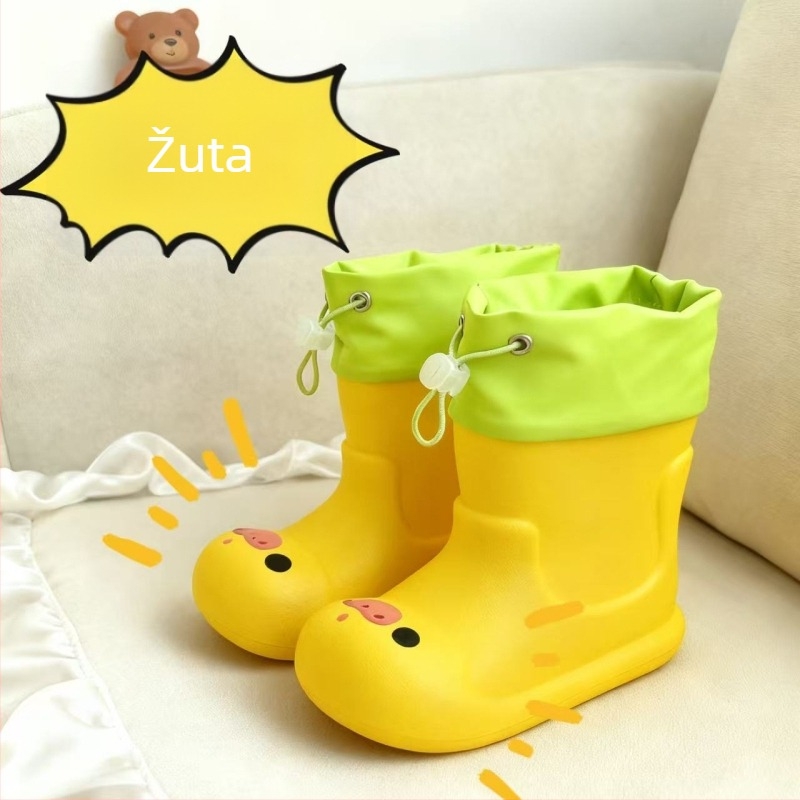 Dječje kišne čizme, lagani EVA materijal, protuklizna potplat, Toy Story dizajn, unisex, niski potplat 1–3 cm, srednja visina čizme, za četiri sezone, dob 1–12 godina