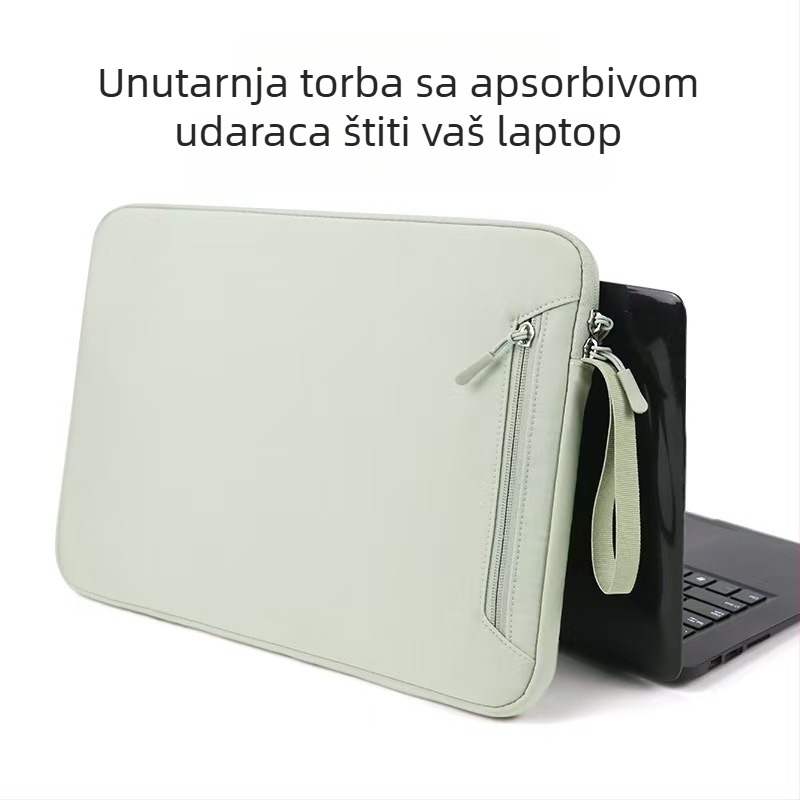 Torba za laptop s minimalističkim dizajnom, prozračna, vodootporna, otporna na habanje i udarce; materijal: Oxford tkanina; podstava: najlon; Dongquan