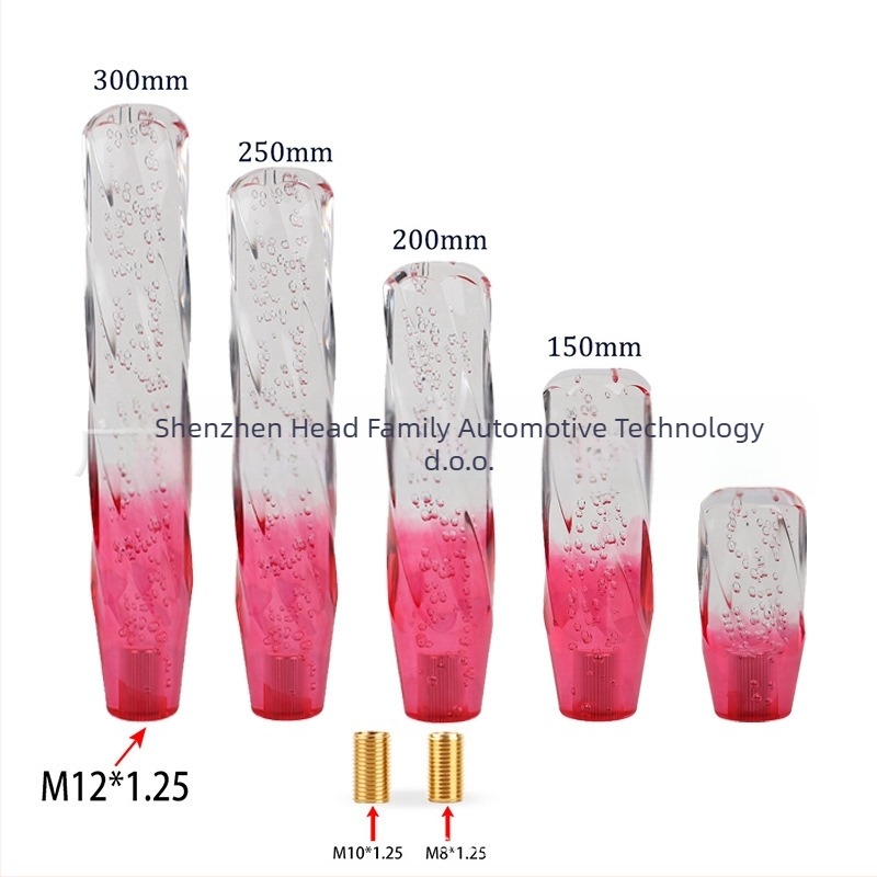 Automobilska ručica mjenjača - akrilno kristalna glava, univerzalna kompatibilnost, model C0079, Head Home