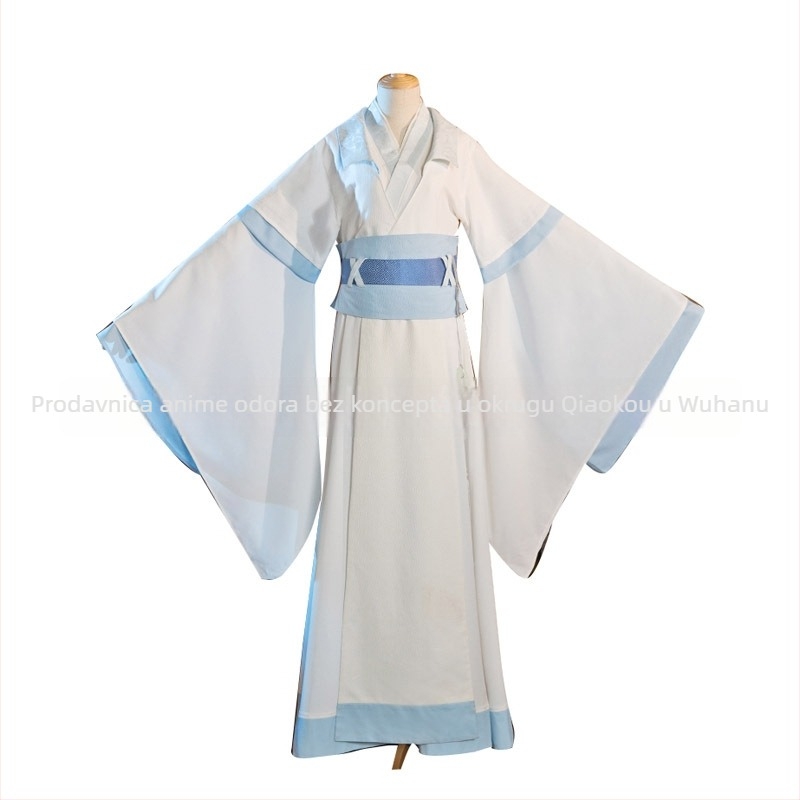 Cosplay kostim Wei Wuxiana iz The Grandmaster of Demonic Cultivation – tradicionalna kineska hanfu haljina, poliester 70-80%, unisex, proljeće 2023, za igranje u igrama
