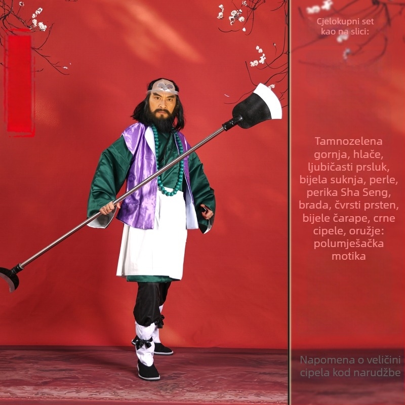 Set kostima Putovanje na Zapad za četiri osobe – Sun Wukong, Tang Sanzang, Sha Wujing, Zhu Bajie; Poliester; jesen 2025; unisex; tb-963115145808