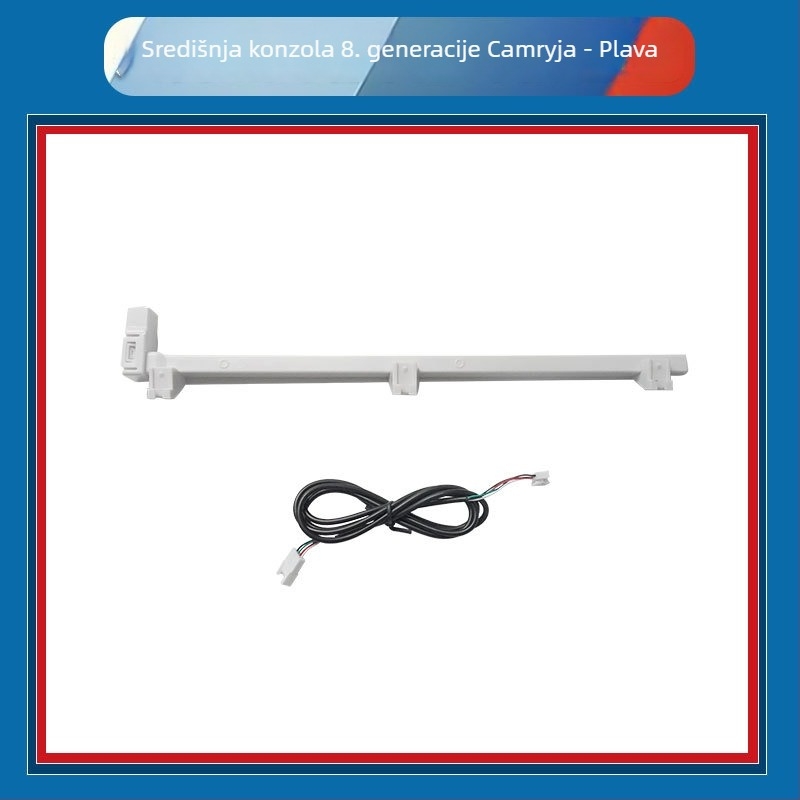 Set unutarnjeg ambijentalnog osvjetljenja za Camry 8. generacije — ABS kućište, 12V, 0,45A, učvršćivanje vijcima, za instrument ploču i vrata