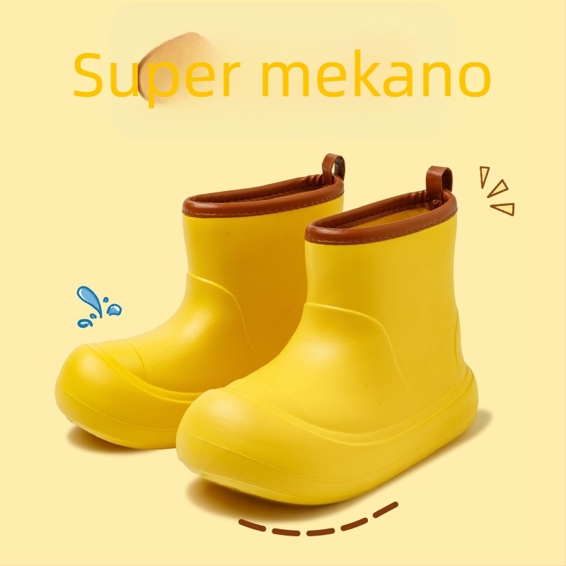 Ženske kišne čizme s EVA gornjim dijelom, srednje visine list, 3–5 cm peta, pogodne za četiri sezone
