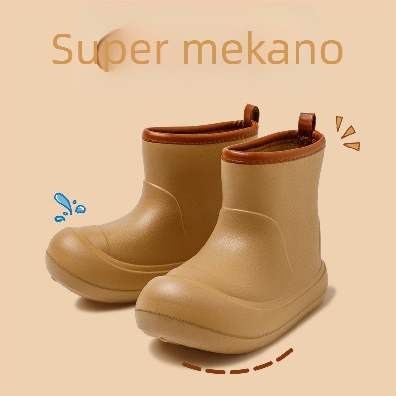 Ženske kišne čizme s EVA gornjim dijelom, srednje visine list, 3–5 cm peta, pogodne za četiri sezone