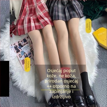 Leggings od Chenille s flisom, topli, 3D uzorak, mikroelastični