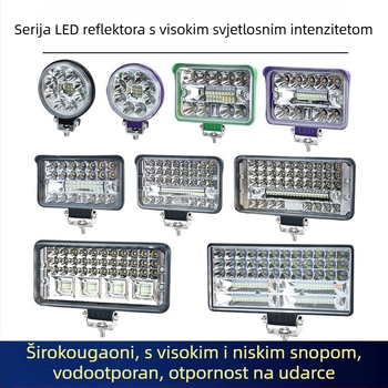 LED svjetlo za povratno kretanje s velikim vidnim poljem – 12–24V, Cree LED, IP67, 50 440 lm