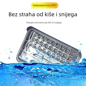 LED svjetlo za povratno kretanje s velikim vidnim poljem – 12–24V, Cree LED, IP67, 50 440 lm