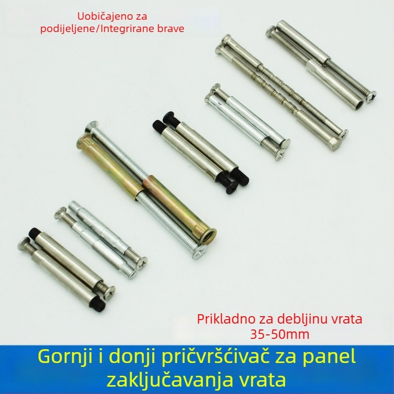 Vijci kućišta brave, nehrđajući čelik, ball-lock, unutarnja montaža