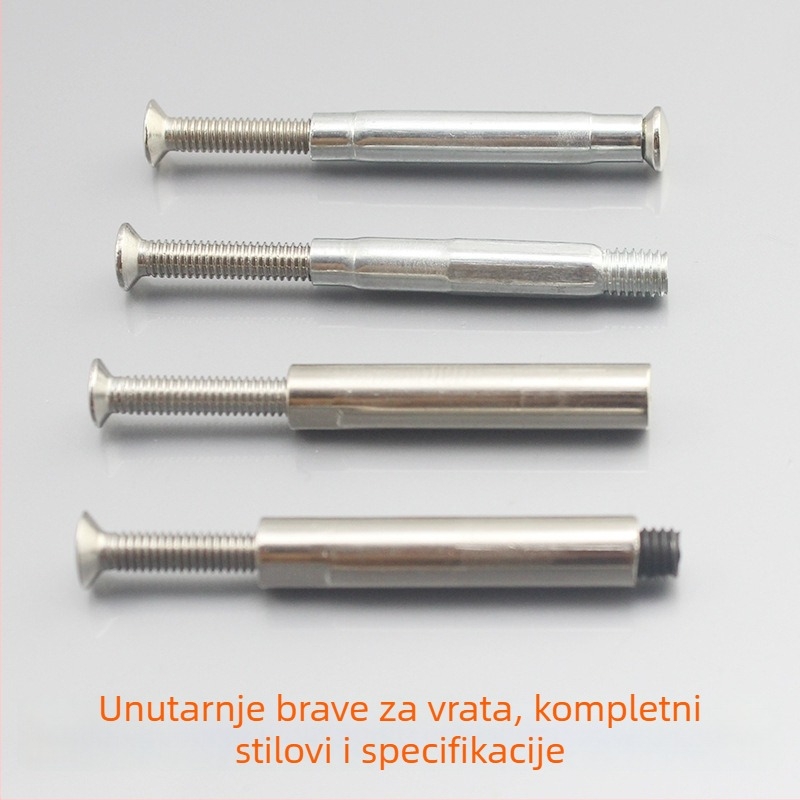 Vijci kućišta brave, nehrđajući čelik, ball-lock, unutarnja montaža