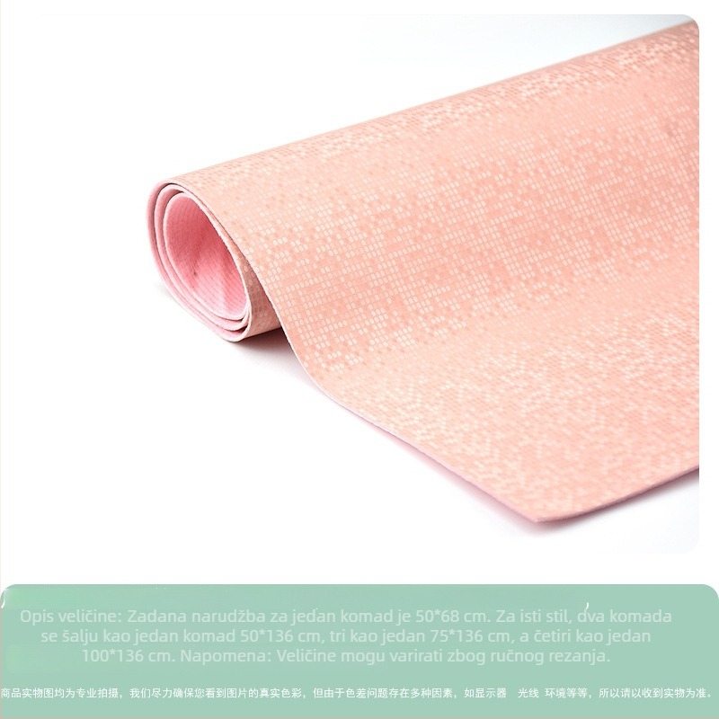 Pozadina za fotografiju proizvoda, ekološka PU koža, vodootporna, model Laser Dream Water Cube Background Leather, za fotografiranje proizvoda