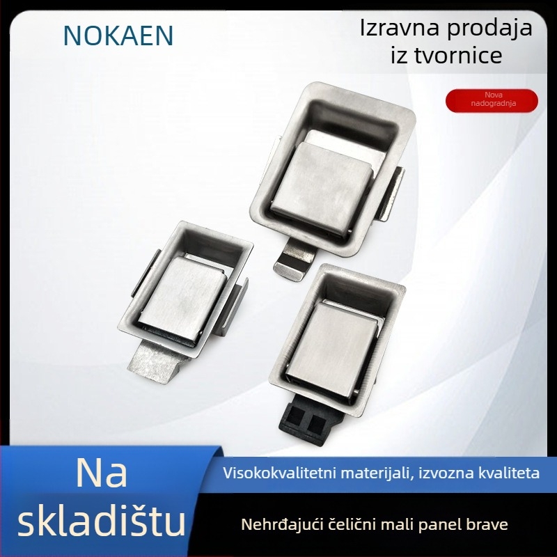 Nocaine DK101 Mortise brava – nehrđajući čelik, za drvena vrata, branda Nocaine