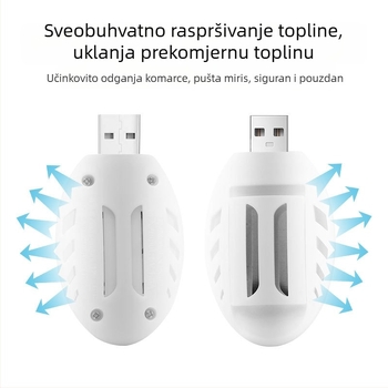 Automobilski USB repelent za komarce (ABS materijal, USB napajanje, model qt-23014-01, snaga 1W, marka Che Zhiqian)