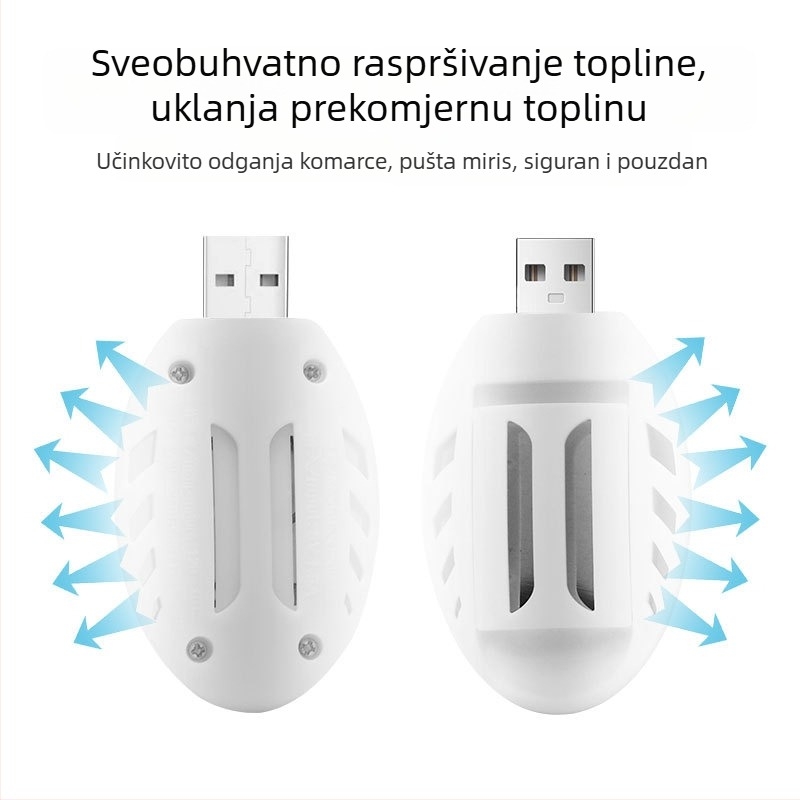 Automobilski USB repelent za komarce (ABS materijal, USB napajanje, model qt-23014-01, snaga 1W, marka Che Zhiqian)
