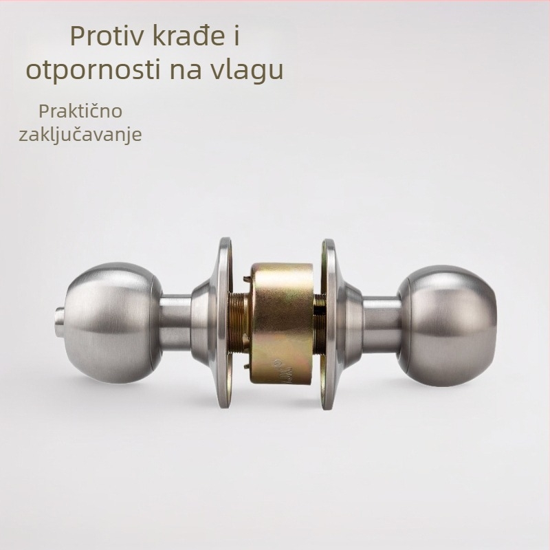 Ball Lock unutarnji vratni zaključak – YJX 5871, 304 nehrđajući čelik, moderni minimalistički stil