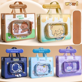 Wengu torba za učenike – vodootporna višenamjenska torba za dokumente (Marka: Wengu; Šifra proizvoda: K–001; Materijal: PP; Oblik: zatvoren tip, karikatura)