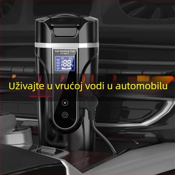 Automobilski električni čajnik, 12V za automobile, 24V za kamione, izolirani prijenosni čajnik za vruću vodu
