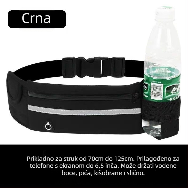 Sportska torbica za struk s vodootpornošću i zaštitom od krađe (diving materijal, Yin Meier)