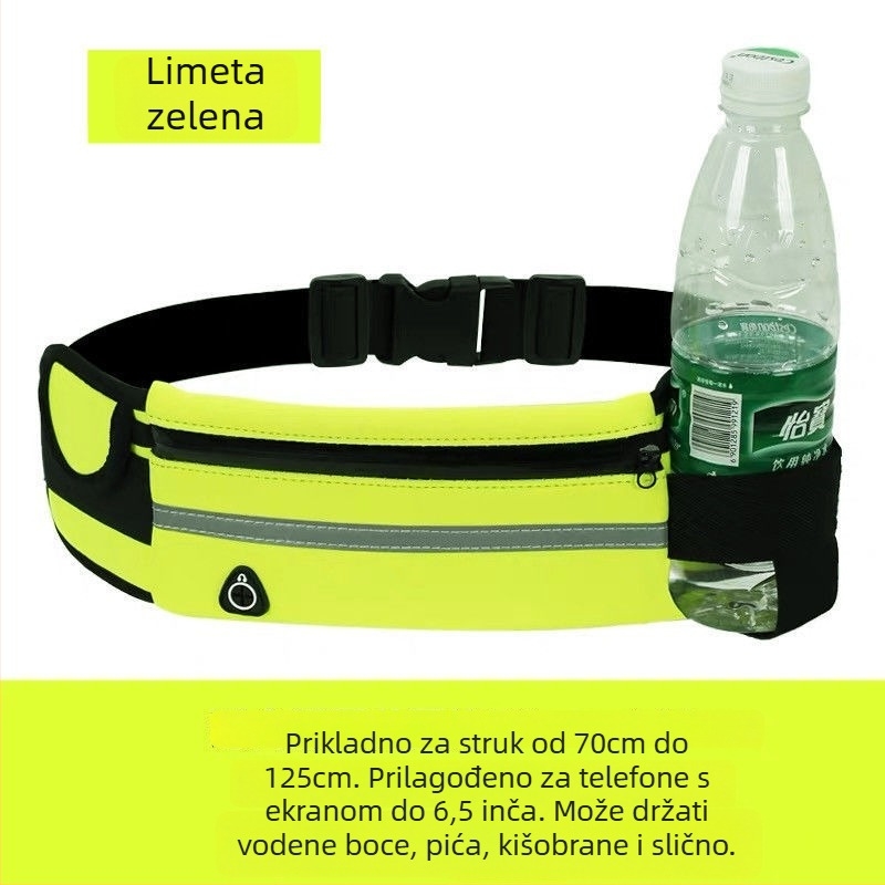 Sportska torbica za struk s vodootpornošću i zaštitom od krađe (diving materijal, Yin Meier)