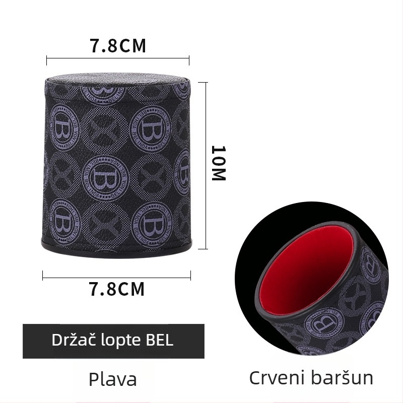 Sensele set čašica za kocke od PP plastike, zaobljeni kutovi, mogućnost prilagodbe, 100 komada u pakiranju