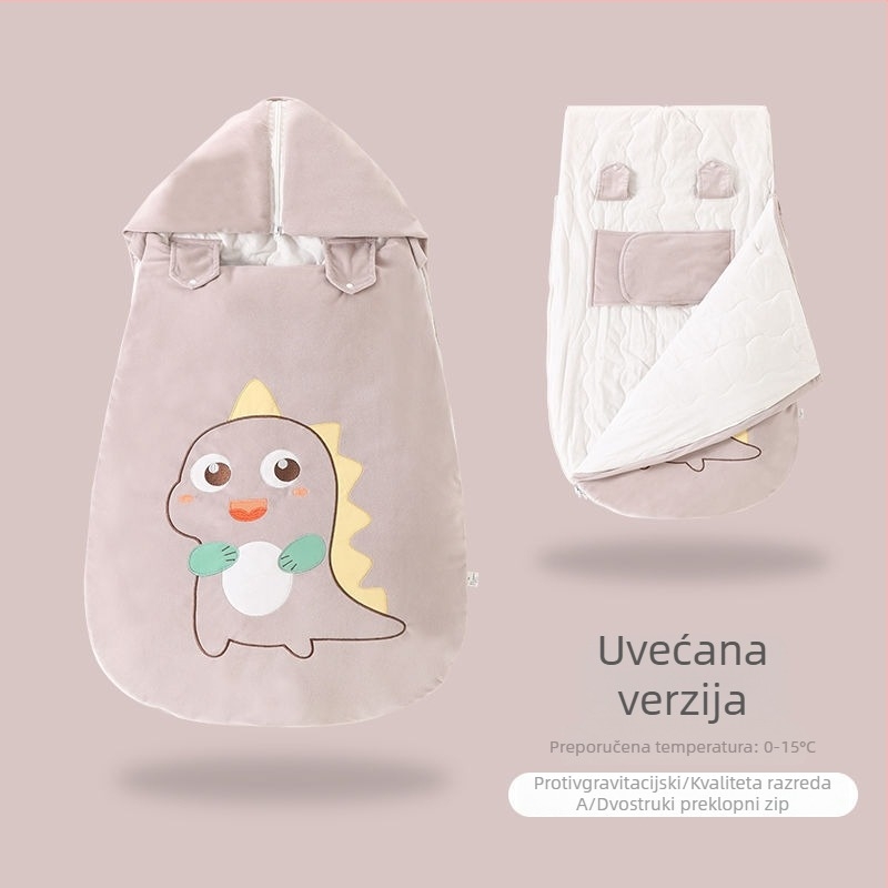 Dječji spavaći vreća / deka protiv kikova, 100% pamuk, trostruki sloj, Model aaa