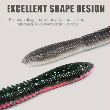 Kuka s olovnom glavom, bez bodlja, veličina 2,5, za ribolov na morskoj plaži