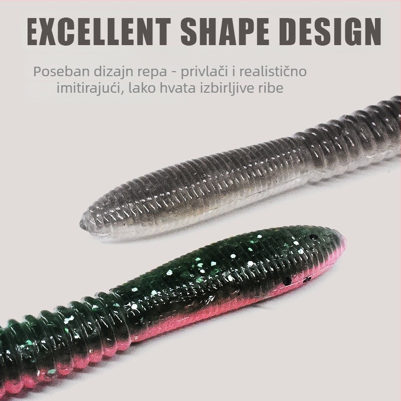 Kuka s olovnom glavom, bez bodlja, veličina 2,5, za ribolov na morskoj plaži