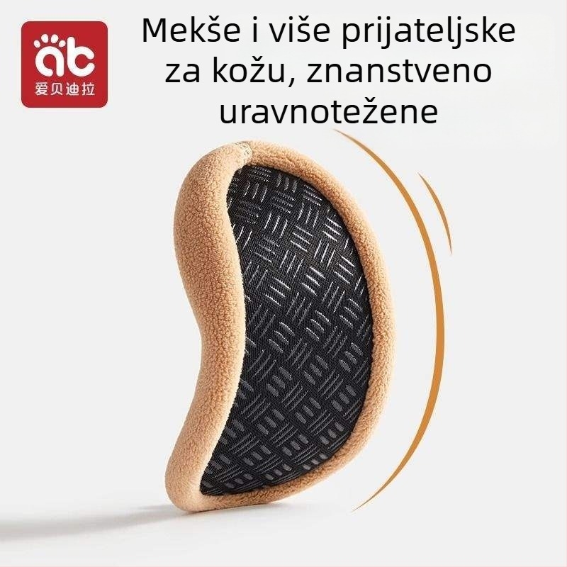 Dječje čarape-cipele s TPR potplatom, gornji dio od bikove kože, crtani uzorak, za dob 6–12 mjeseci, zimi
