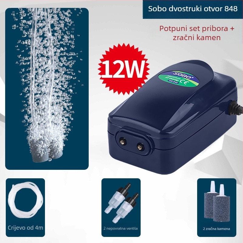 Songbao Ultra-tihi Akvarijski Oksigen Pumpa Za Kućnu Upotrebu
