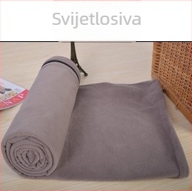 Flis liner za spavanje za odrasle, White Wolf, polarna podstava, dizajn omotnice, 500 g