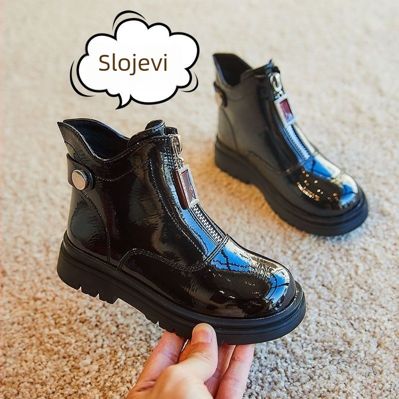 Dječje čizme za djevojčice, gornji dio od mikrovlakana, antislip potplat od prirodnog kaučuka, za uzrast 1-3 godine, jesen 2024