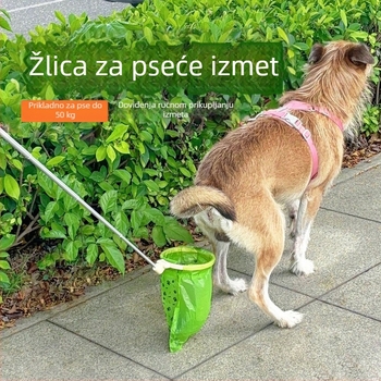Alat za skupljanje psećeg izmeta za šetnje na otvorenom