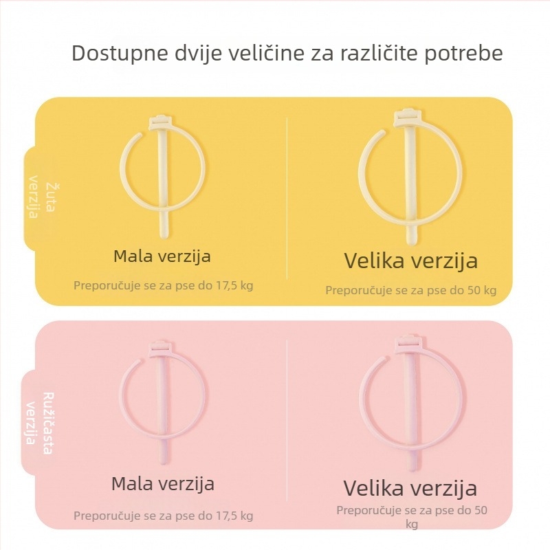 Alat za skupljanje psećeg izmeta za šetnje na otvorenom