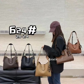 PU kožna crossbody bucket torba, velika kapaciteta, uspravni kvadratni oblik, magnetska zatvarač, unutarnja džep sa zatvaračem