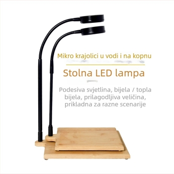 LED svjetlo za akvarij vodootporno energetski učinkovito za mahovske mikropejzaže