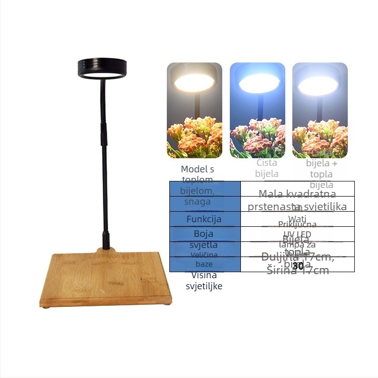 LED svjetlo za akvarij vodootporno energetski učinkovito za mahovske mikropejzaže