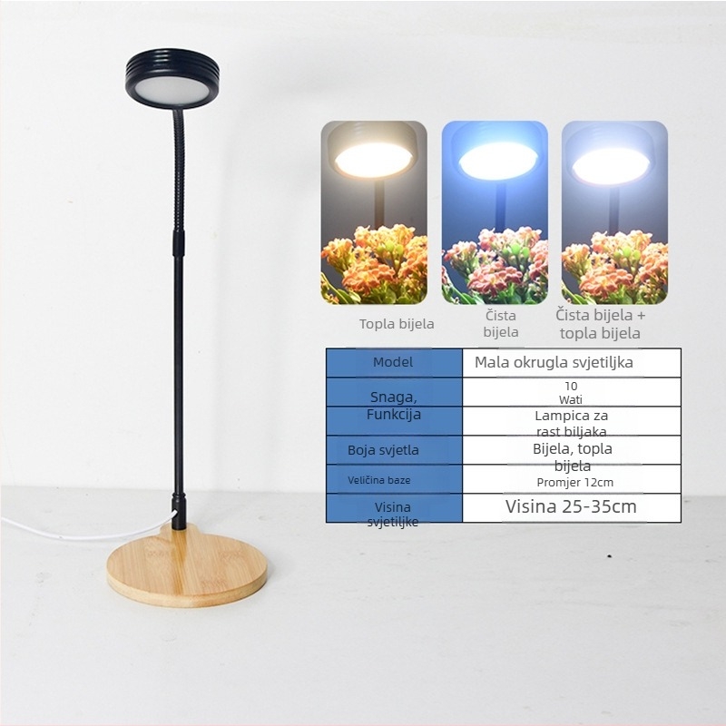 LED svjetlo za akvarij vodootporno energetski učinkovito za mahovske mikropejzaže