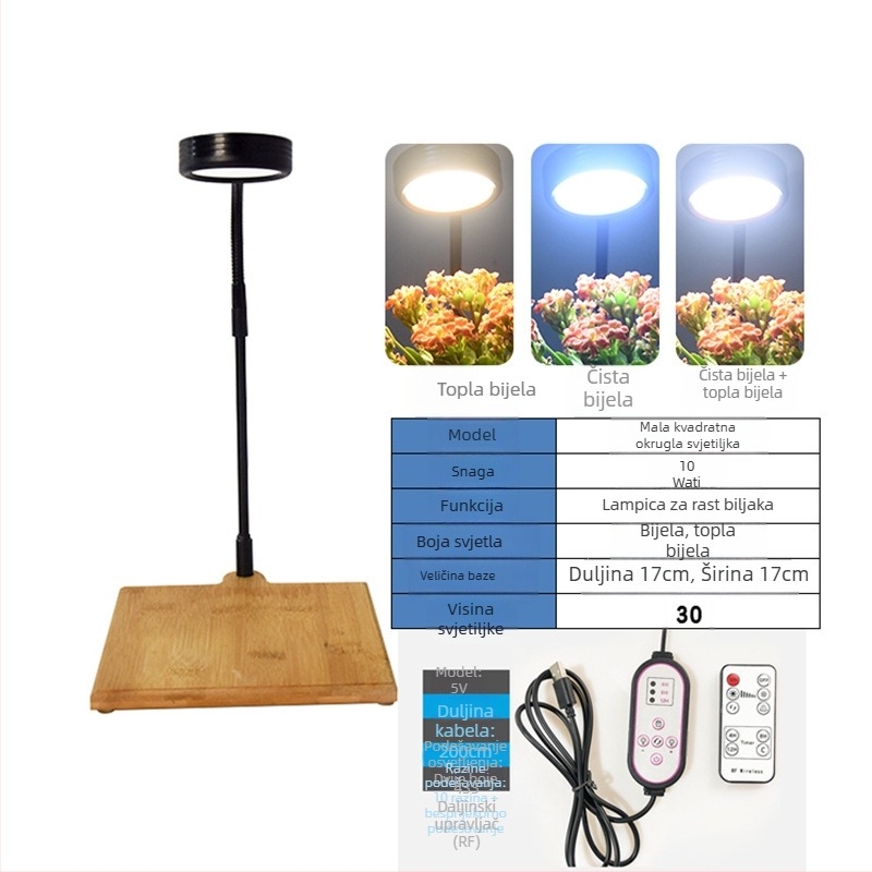 LED svjetlo za akvarij vodootporno energetski učinkovito za mahovske mikropejzaže